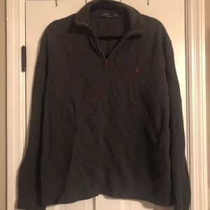Men’s Polo half-zip sweater